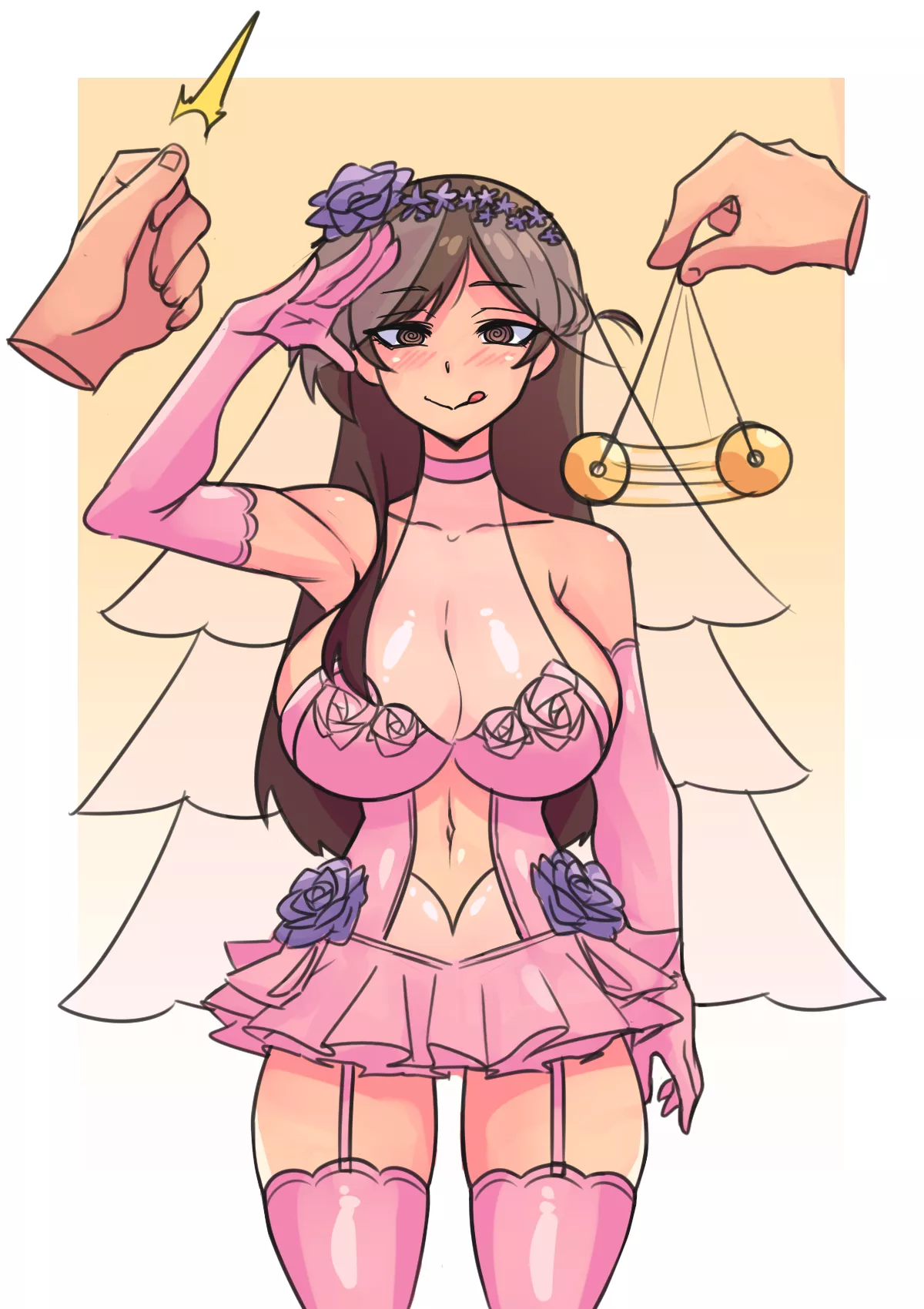 Hypnotized Chizuru Mizuhara (Rent-a-Girlfriend) Bride (Konaloid)