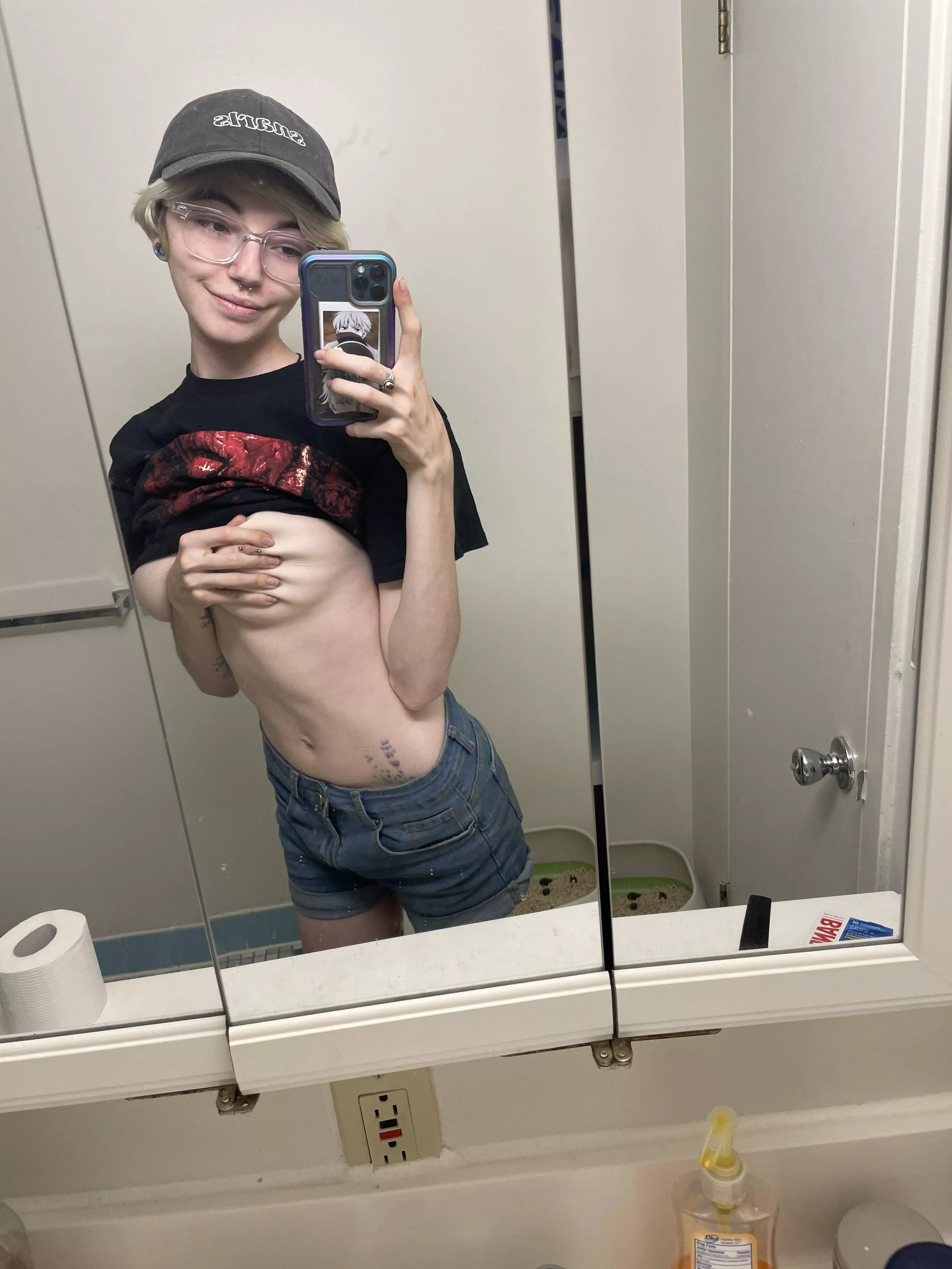 I accidentally posted this on IG thinking my nip wasn’t showing🤣