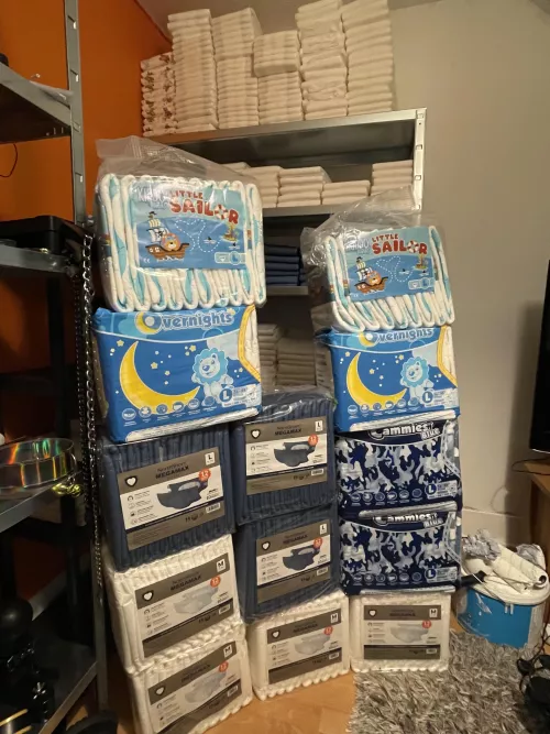 I always order way more than I have storage for 😂 have 2 more cases of megamax coming tomorrow.