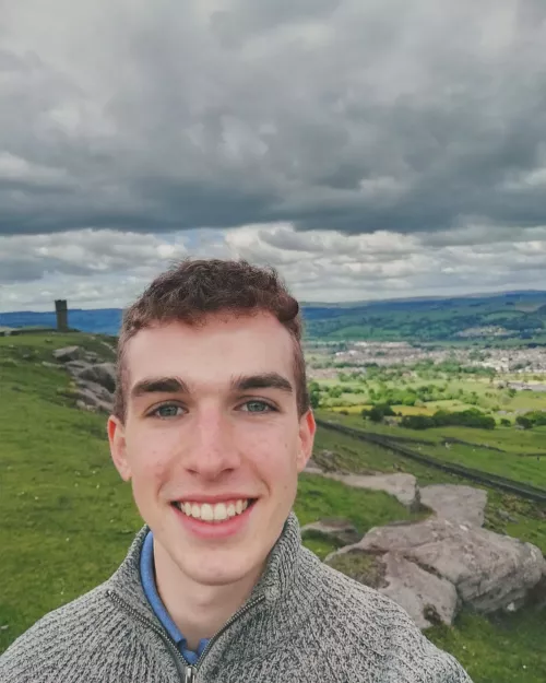 I could see for miles!