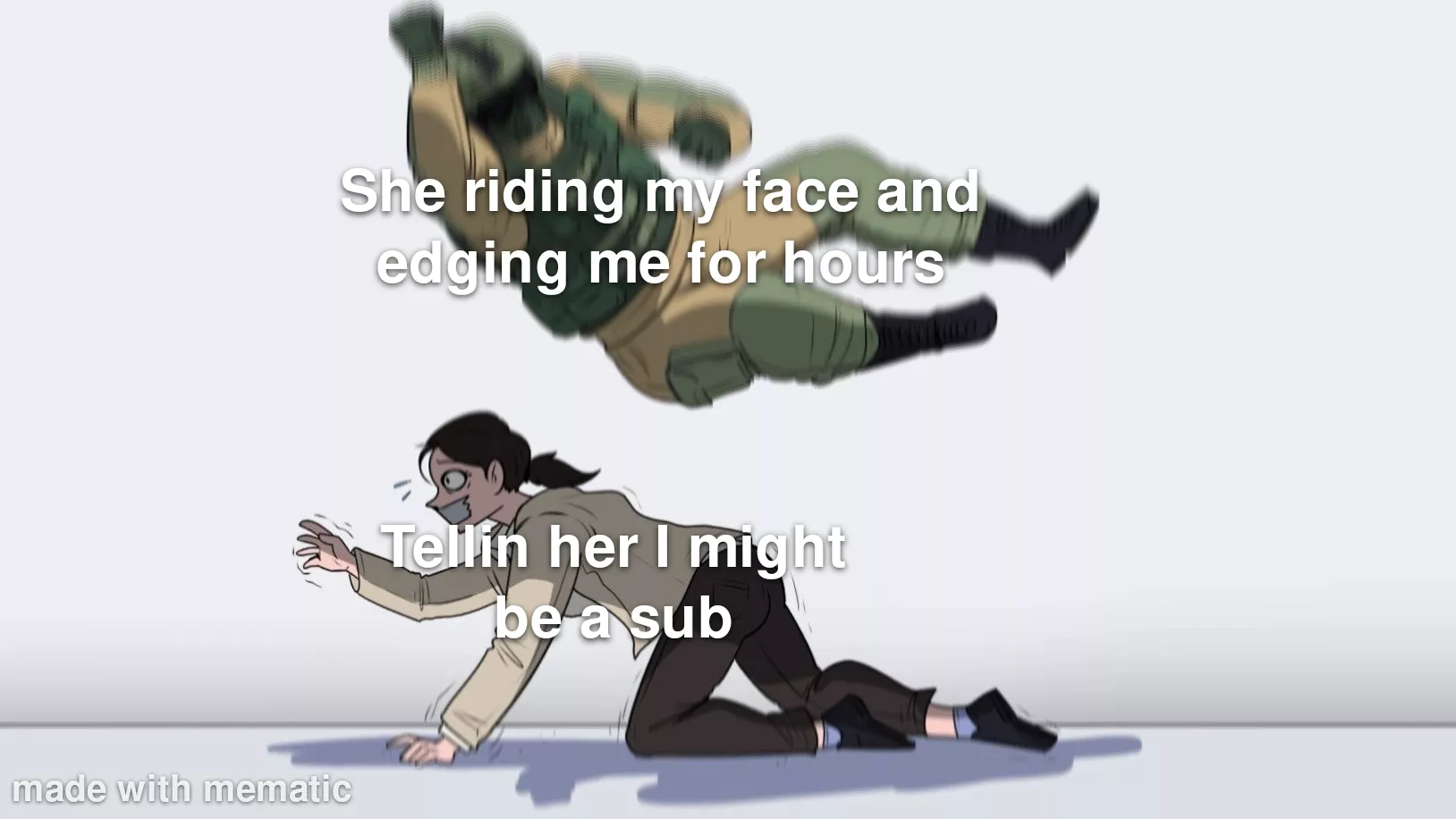 i did not cum that weekend