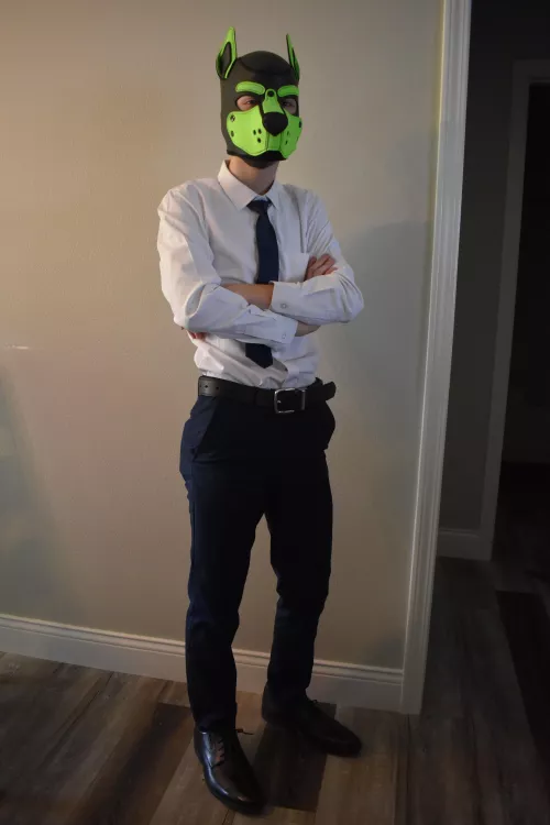 I don’t dress like this often. 🐾