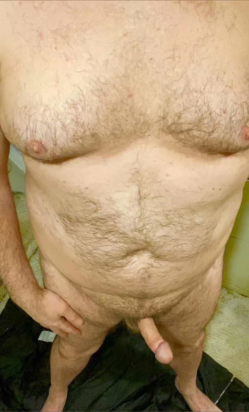 I don’t feel as fat in this photo, though I’m still plenty chubby