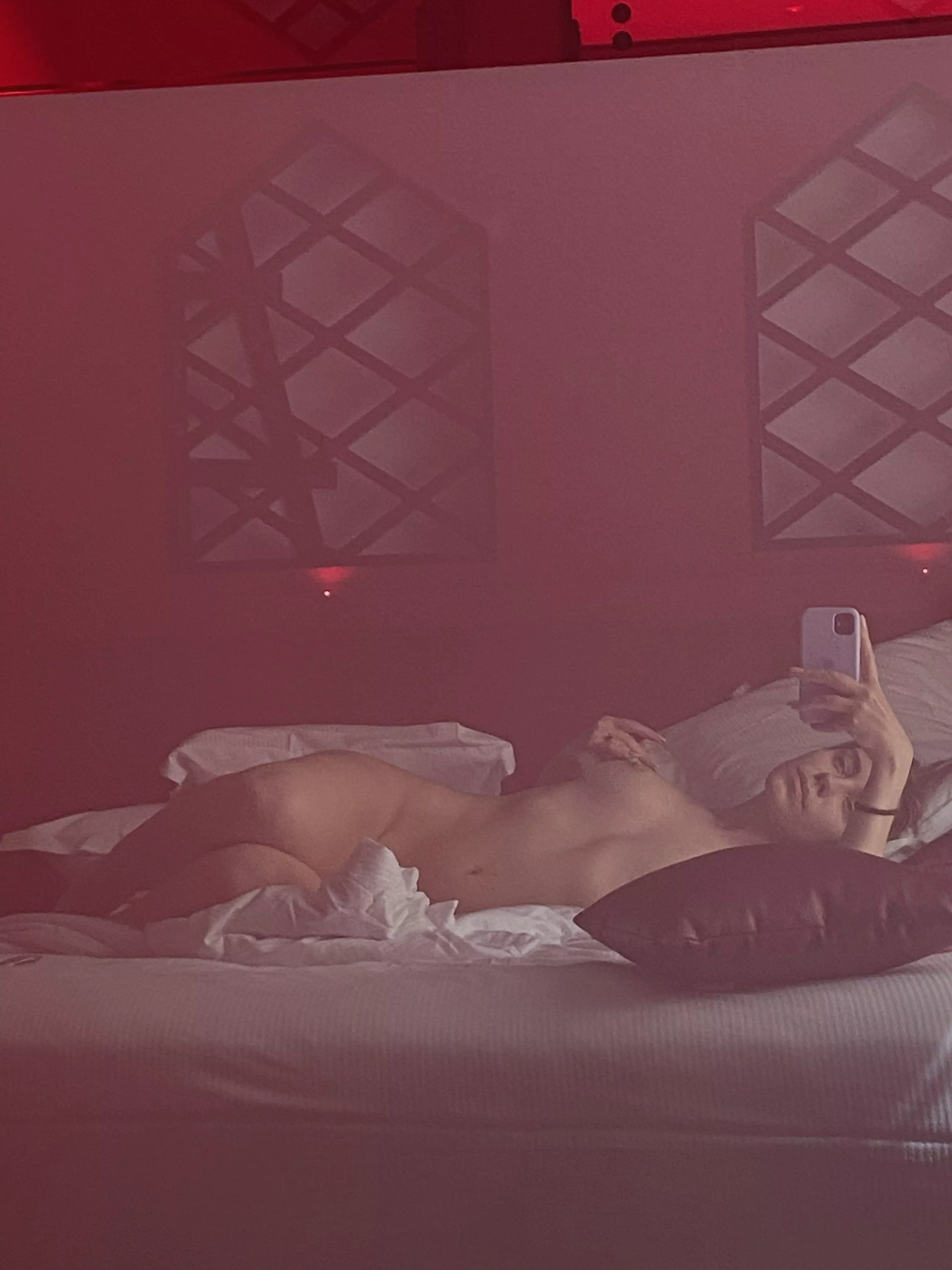 I don’t have a bf to send nudes to, so I’ll just post them for you guys