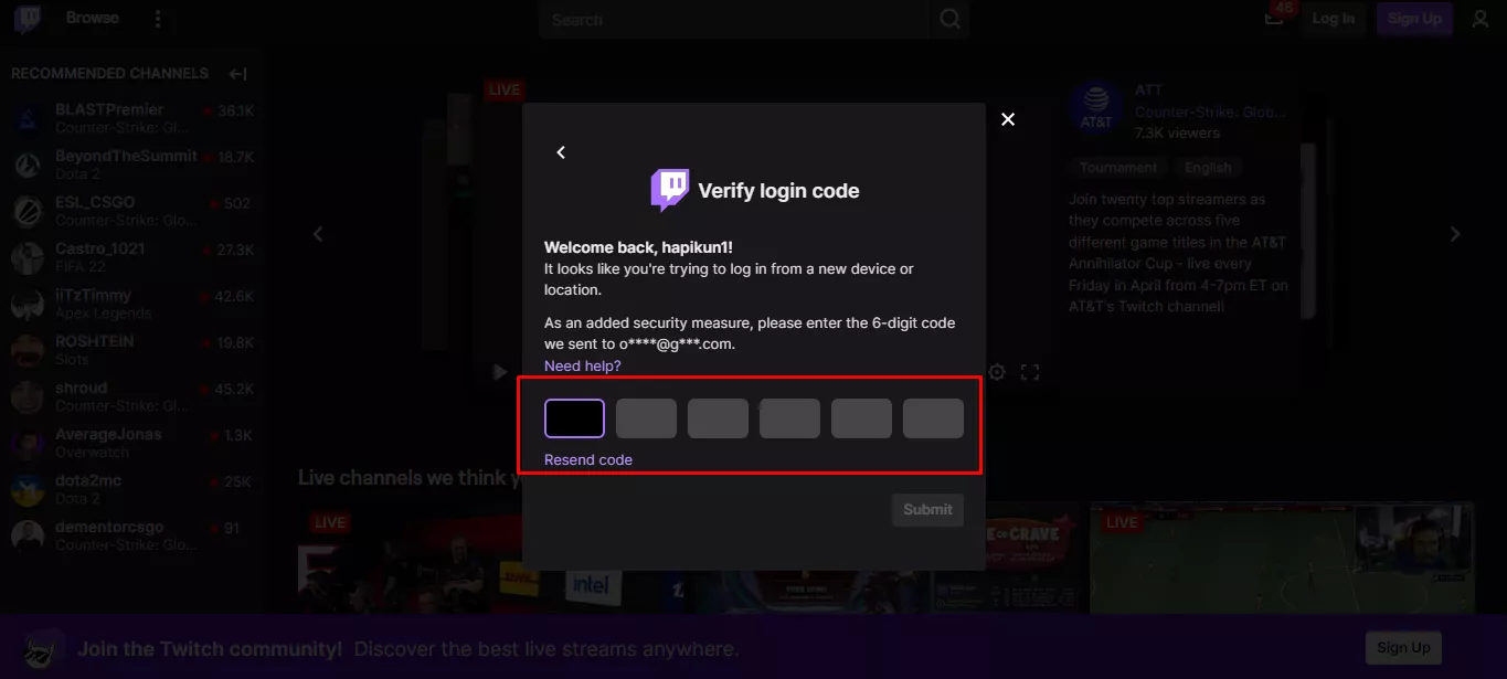 I don't know the email. How can I get the code with phone number ? If not how can I fix it?
