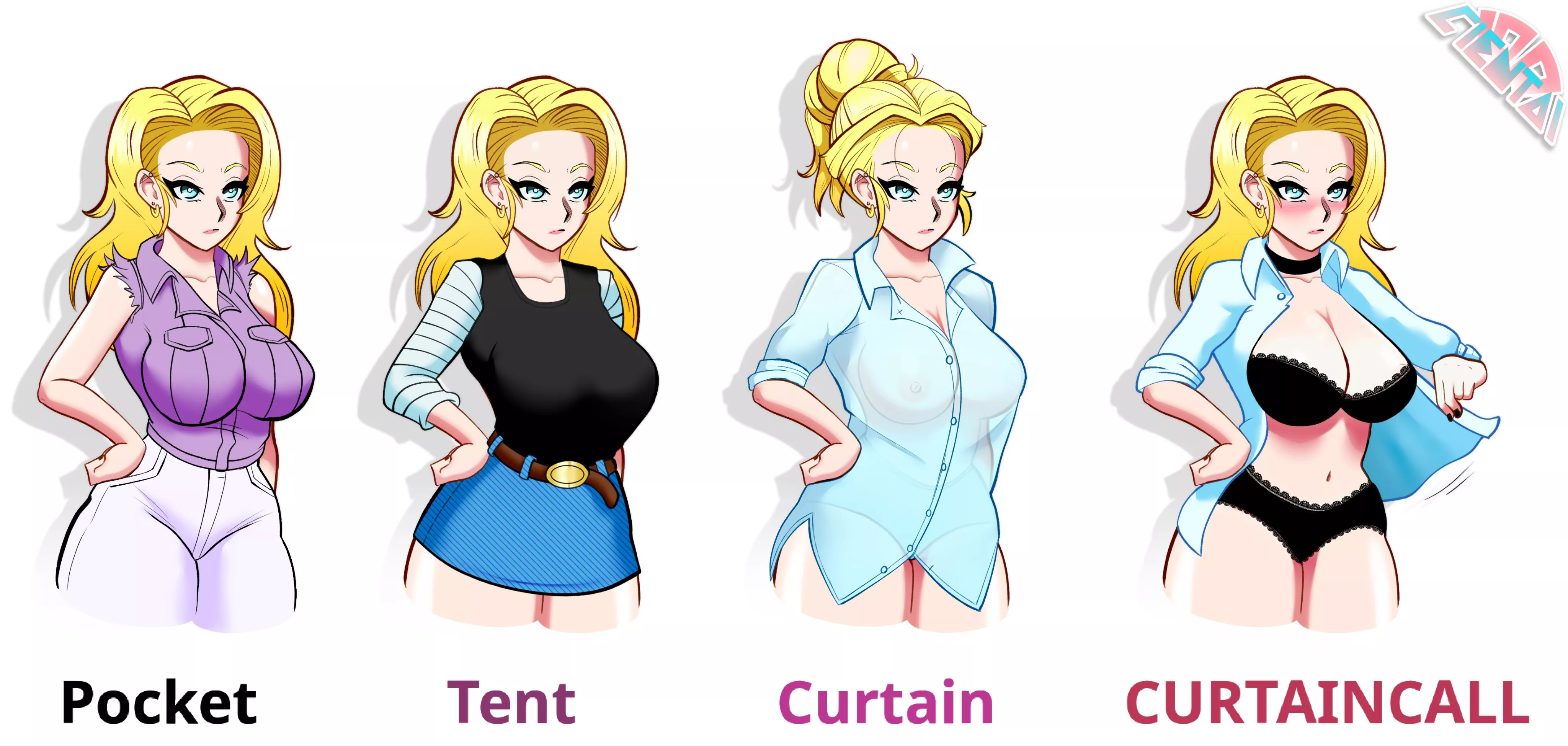 I drew long haired 18 for the #curtaincallchallenge 😊