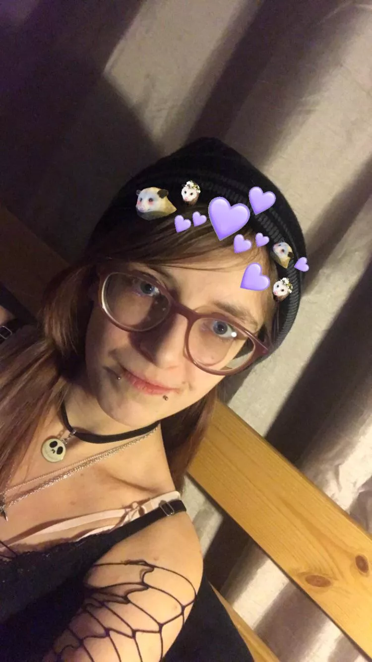 I feel rlly cute w this possum filter