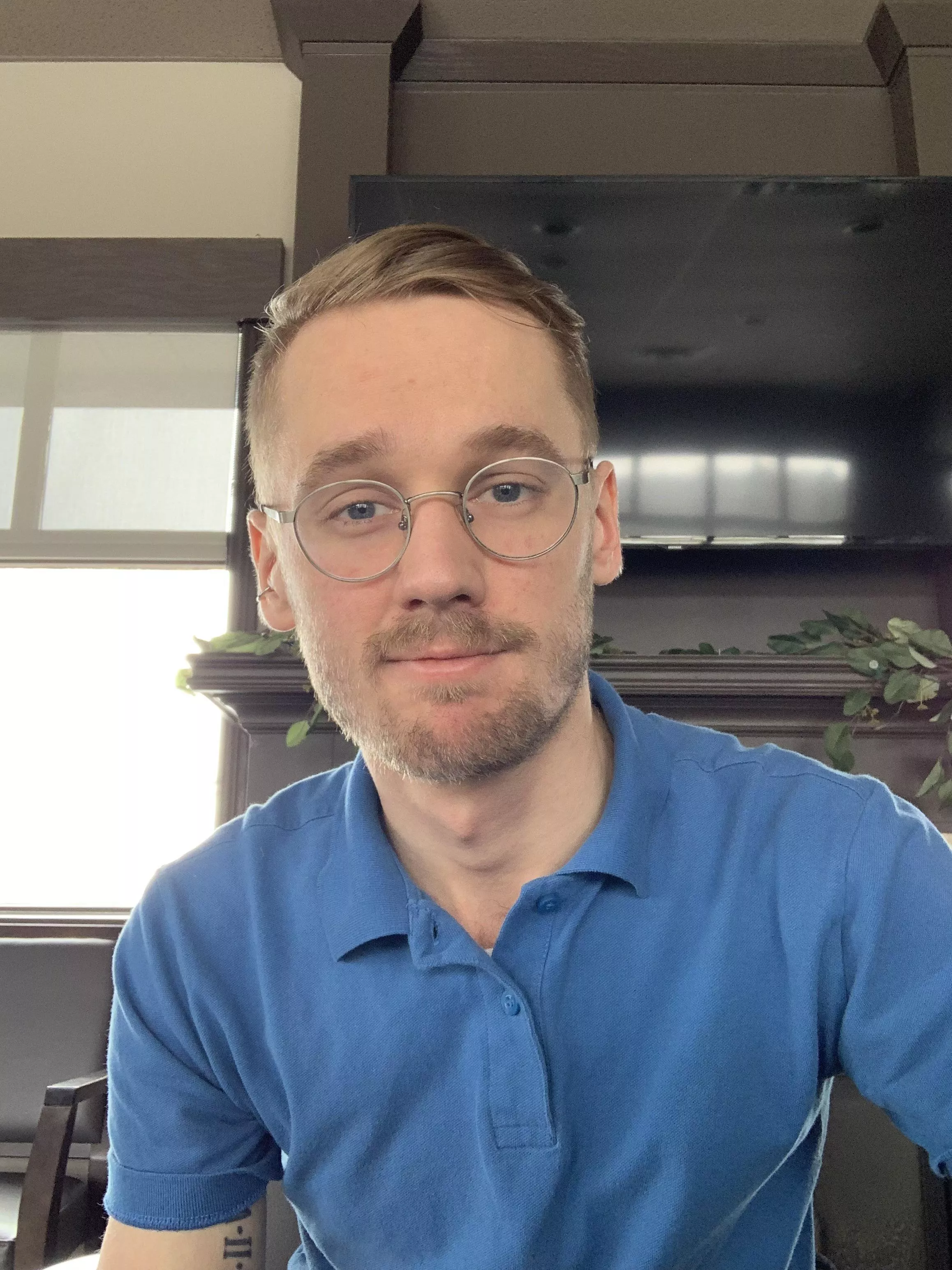 I felt cute at work so now y’all have to see my face 🤷🏼‍♂️