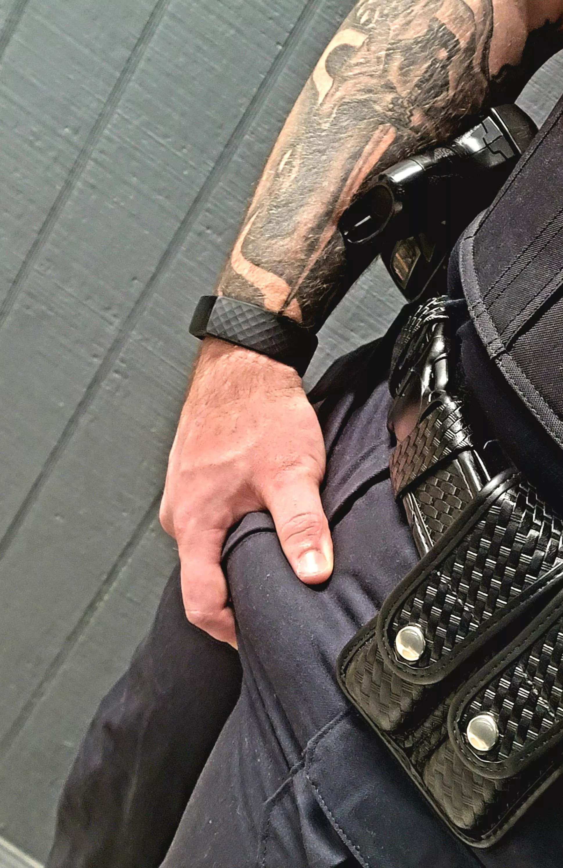 I get so horny when I'm out patroling