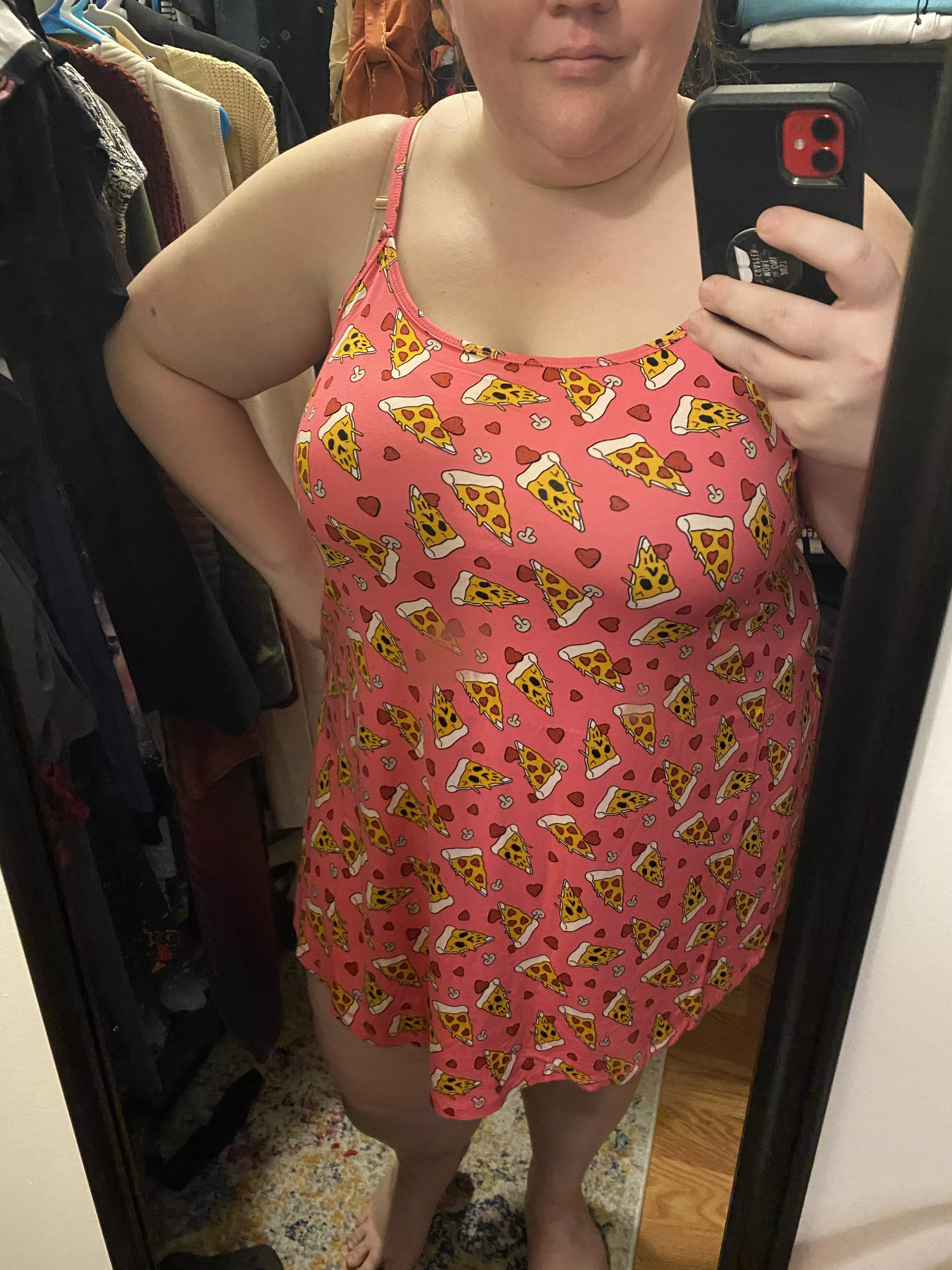 I got my new PJs in the mail today and I’m a happy lil bean