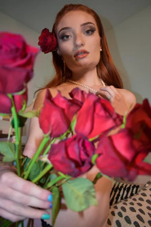 I got you some roses