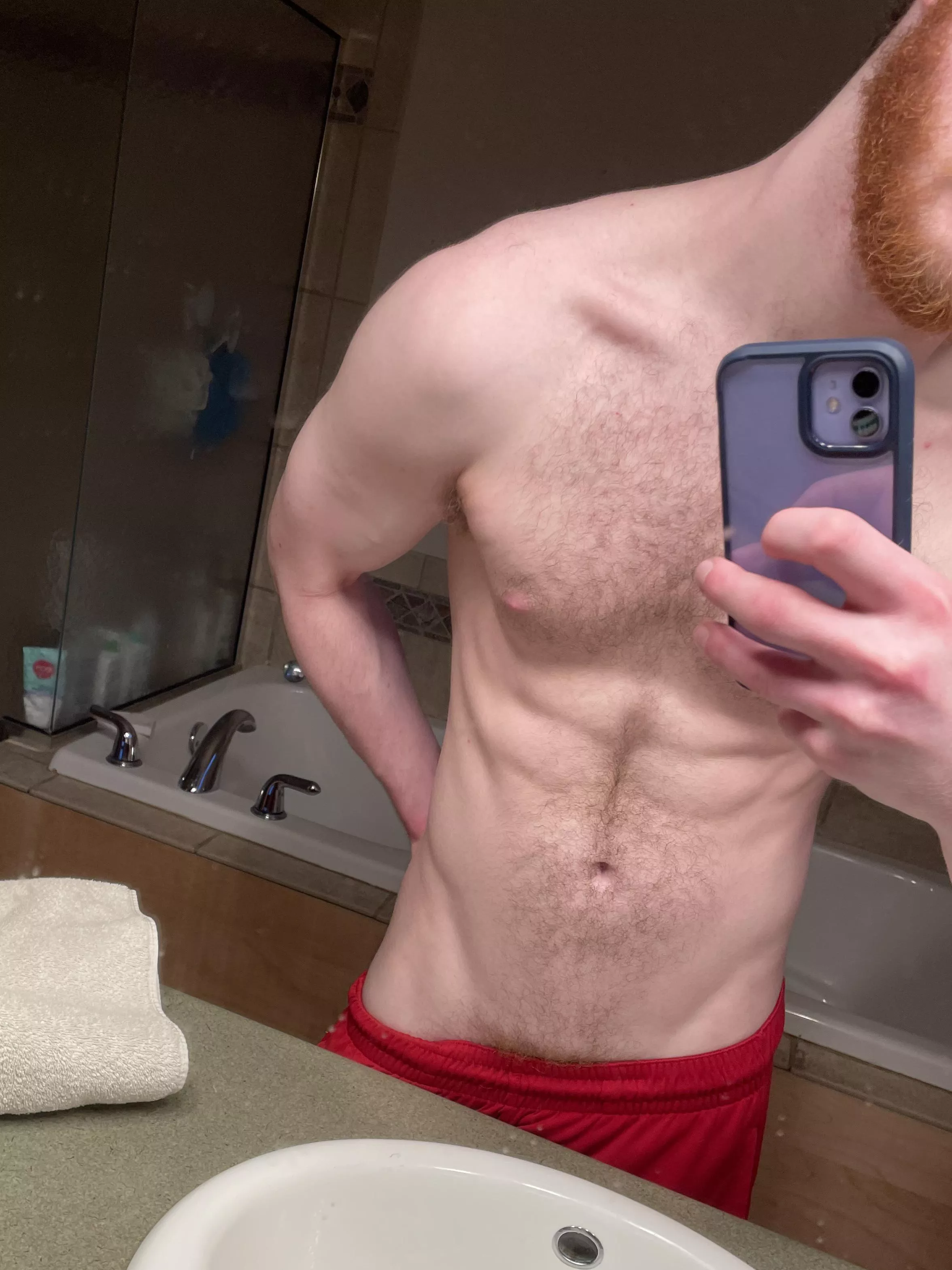 I guess the ‘conserving water’ line is probably overused by now, but still… I guess the ‘conserving water’ line is probably overused by now, but still…