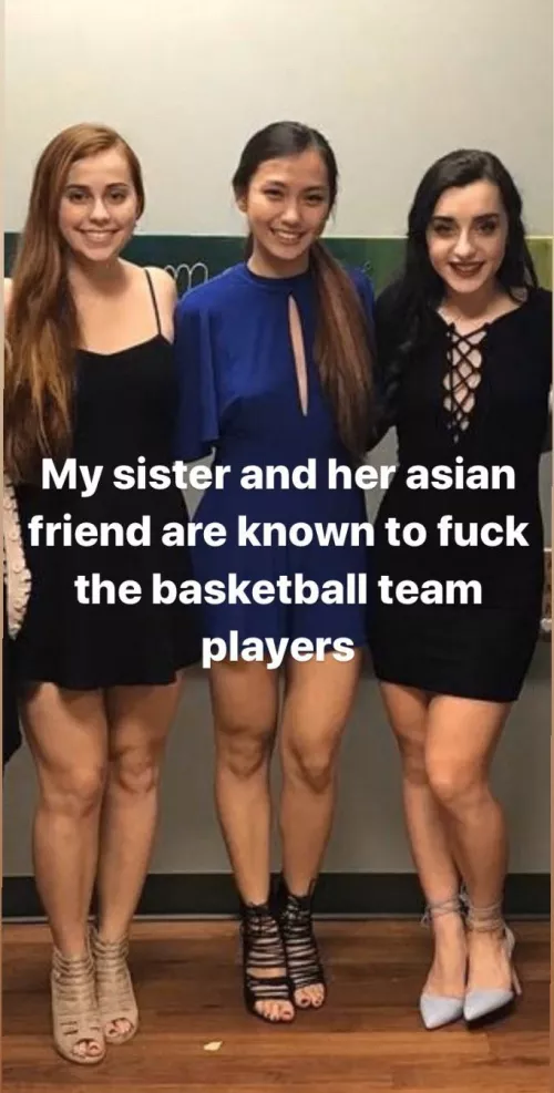 I had a crush on her friend too