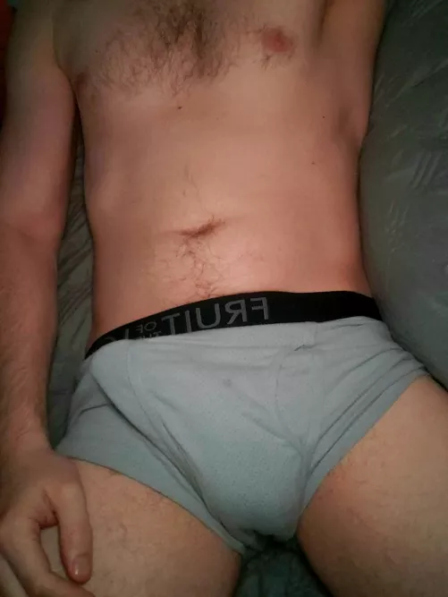 I had serious morning wood today