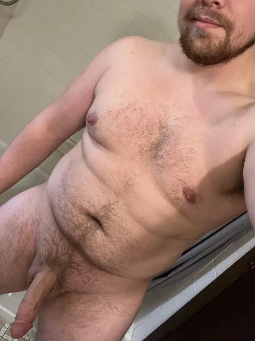 I have to shave again, I figured I would take a photo before I do 😏