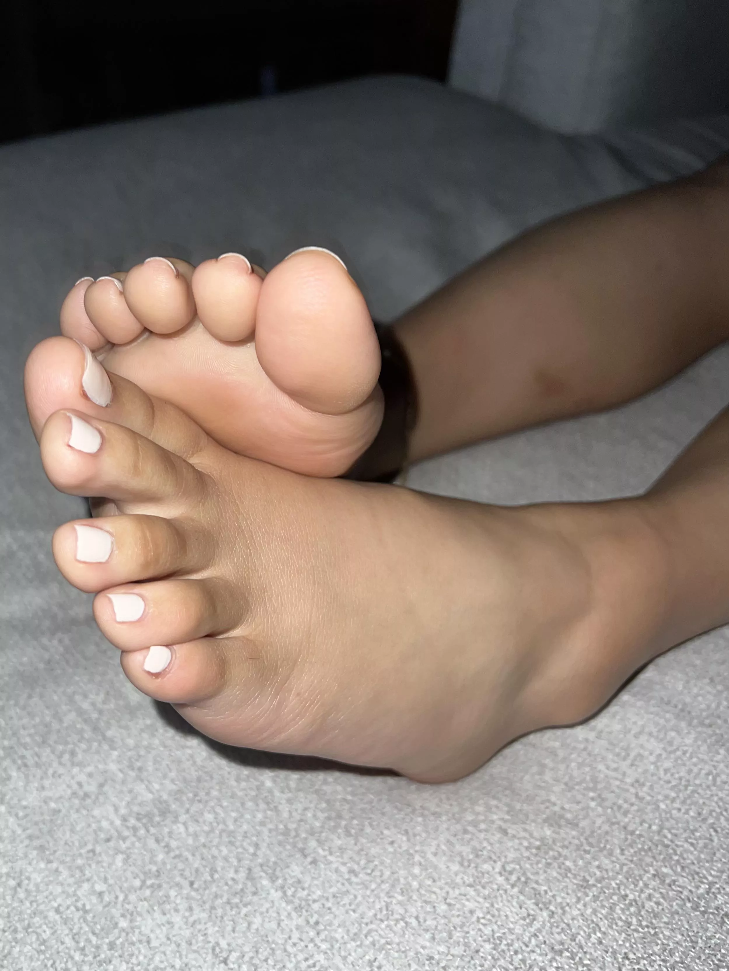 I hope you love my gf’s toes as much as I do