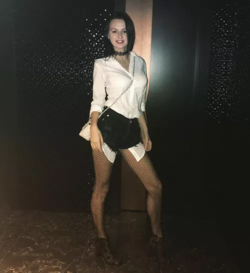 I just love my sparkling tights and jeans shorts!