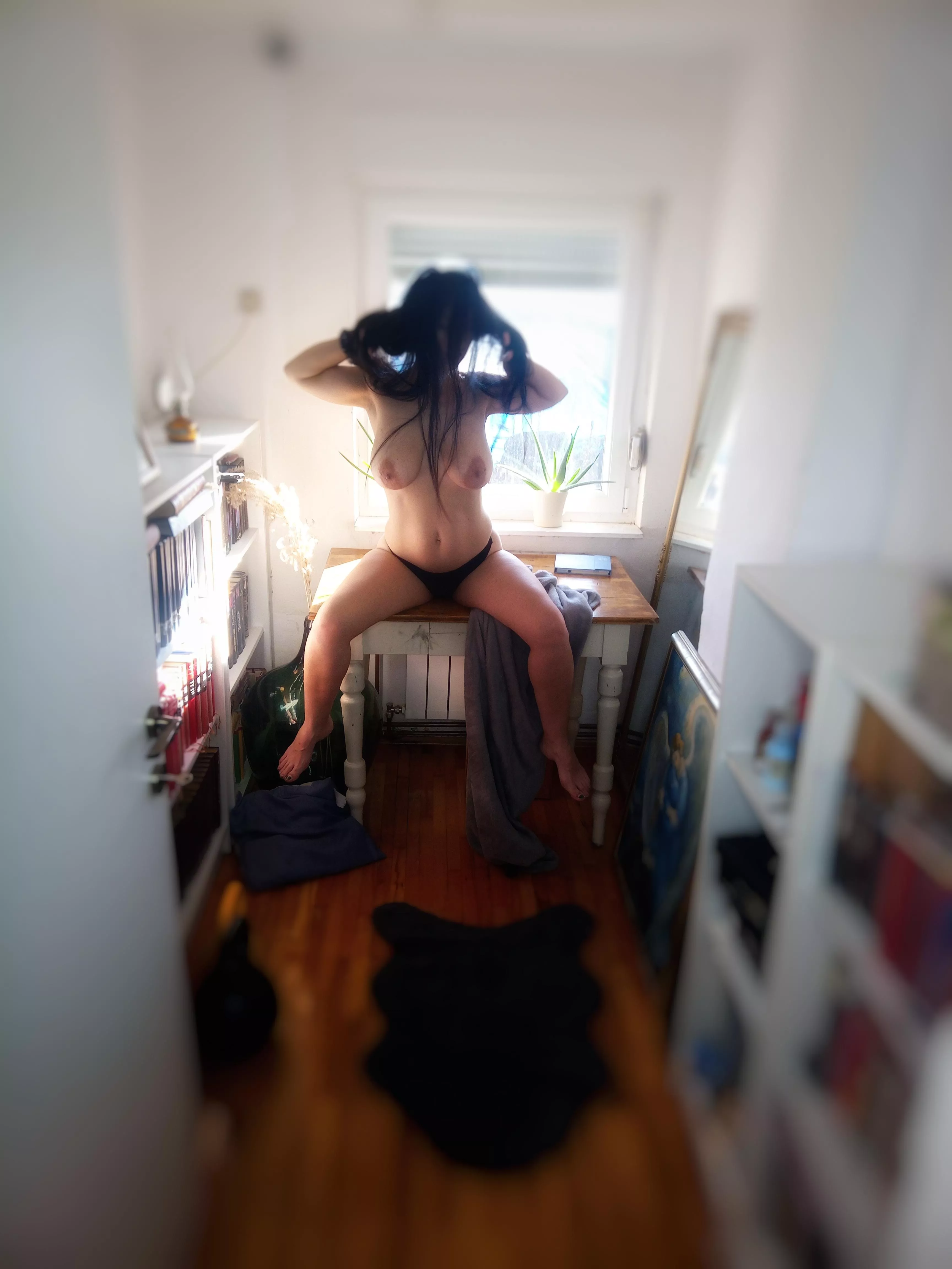 I just love the feeling of the sun of my body. Can't wait for the summer!