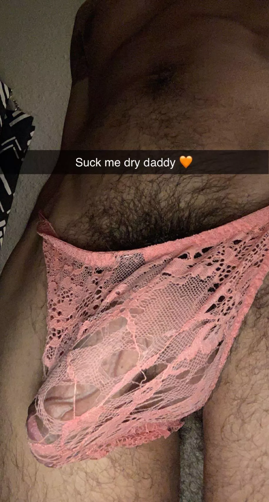 I just wanna fuck someone while I wear my panties 🧡