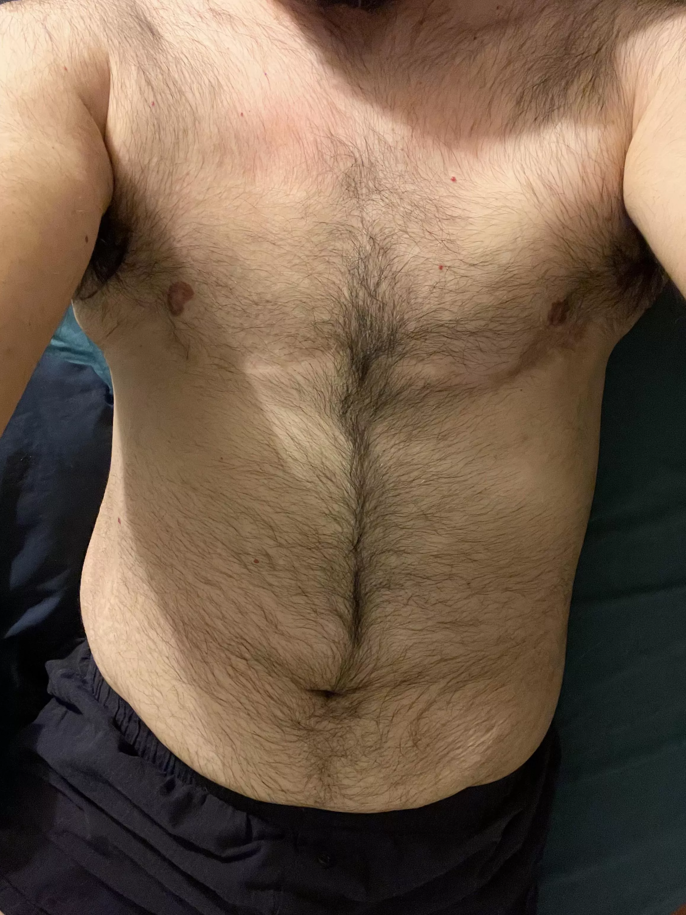 I need some furry beef on top of me