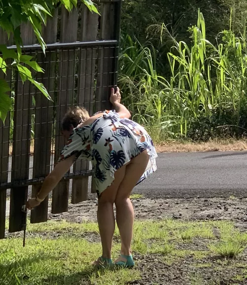 I never wear underwear with dresses. Every time I bend over or the wind blows the world gets a view. [OC]