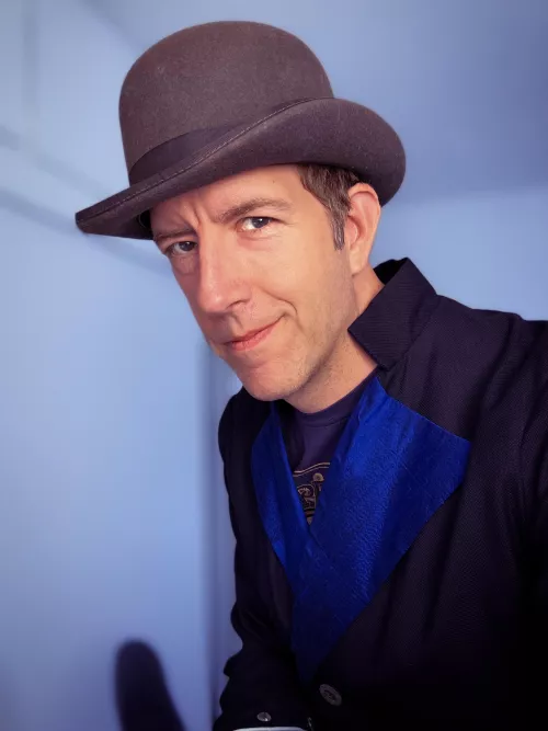 I played a Doctor Who parody on a tv show people liked a while back. Bowler hats are neat