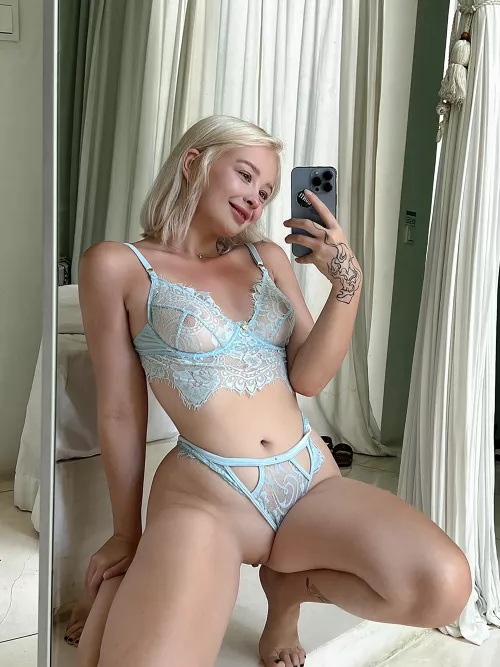 I pulled off these panties especially for you, so that it would be more convenient for you to enter this tight pussy😘