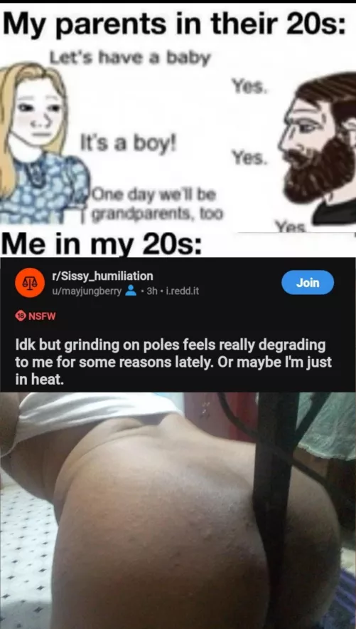 I still do feel sad about it. That's also partly why it feels so good to be this way.