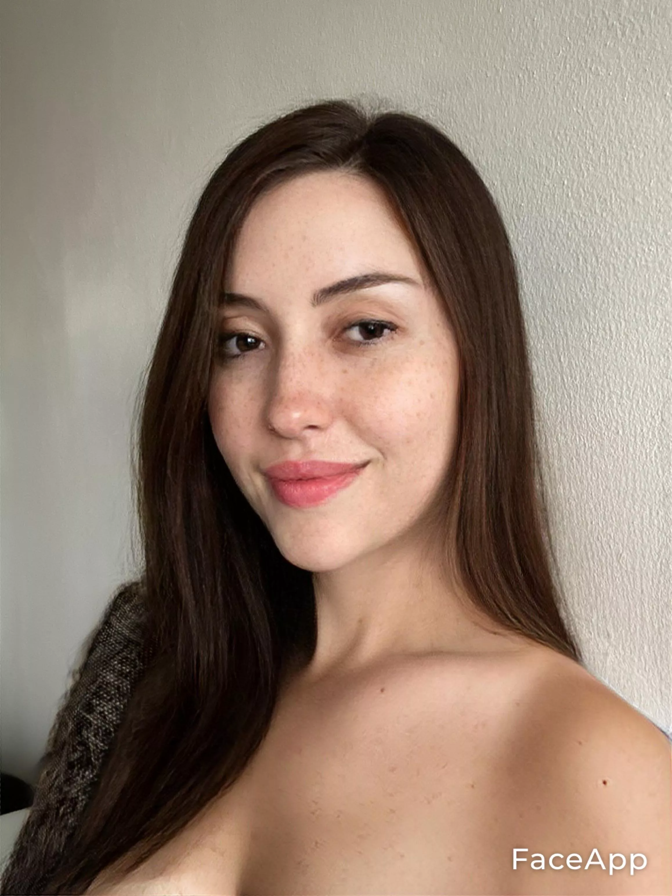 I think FaceApp is showing how I feel inside 😇😊💕