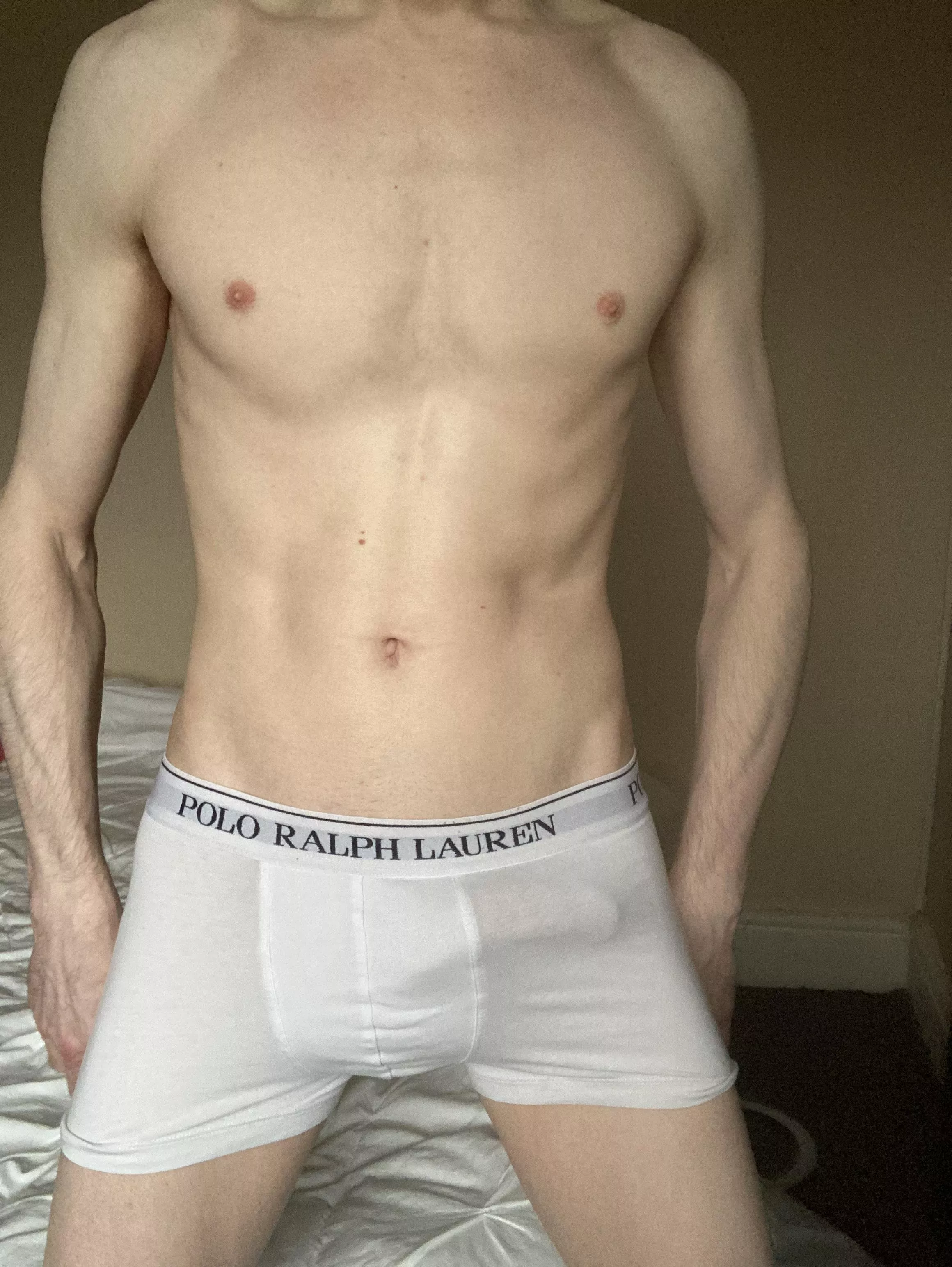 I think they’d look better on your bedroom floor