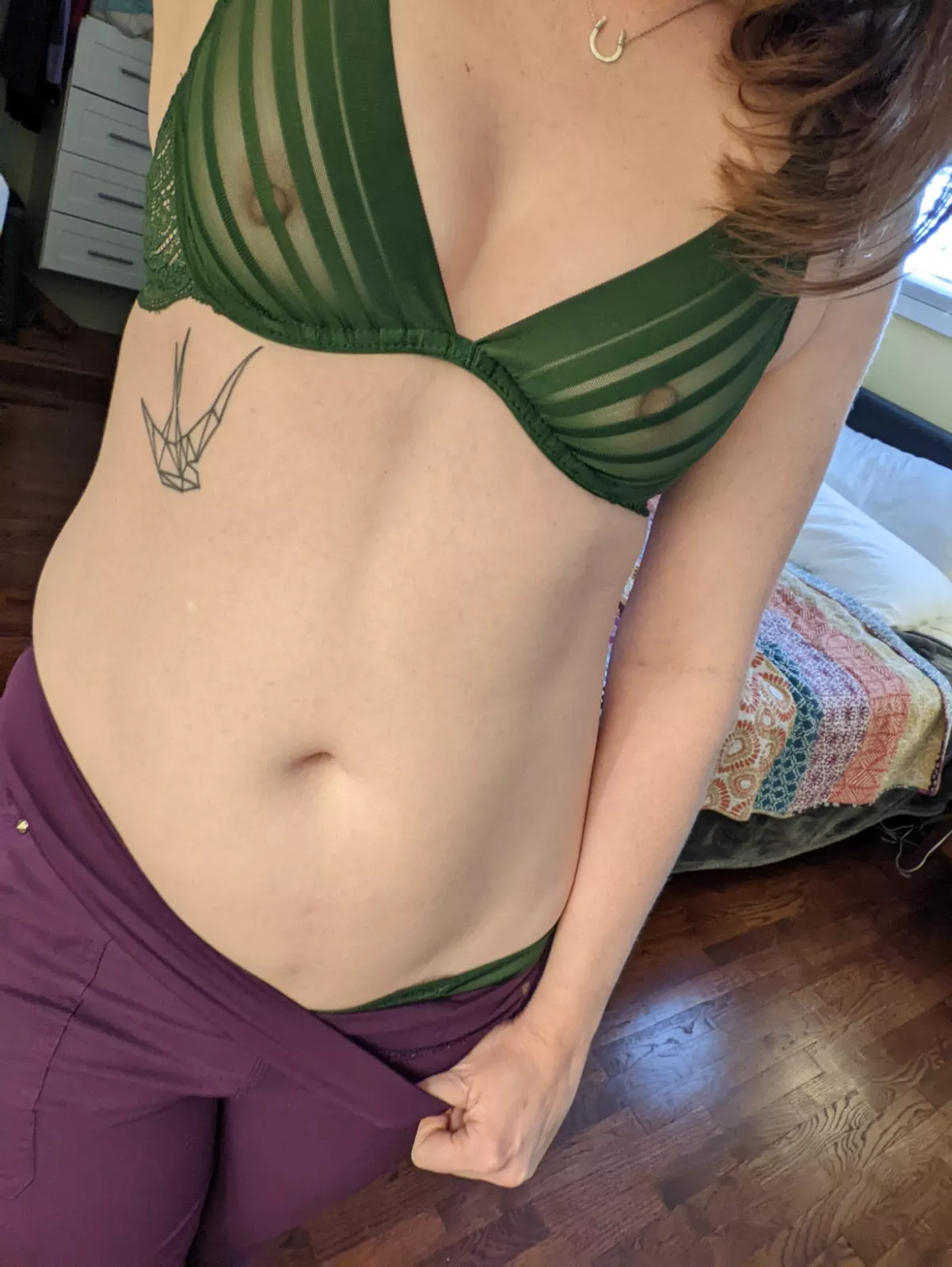 I thought you might enjoy another shot from this set with purple scrubs