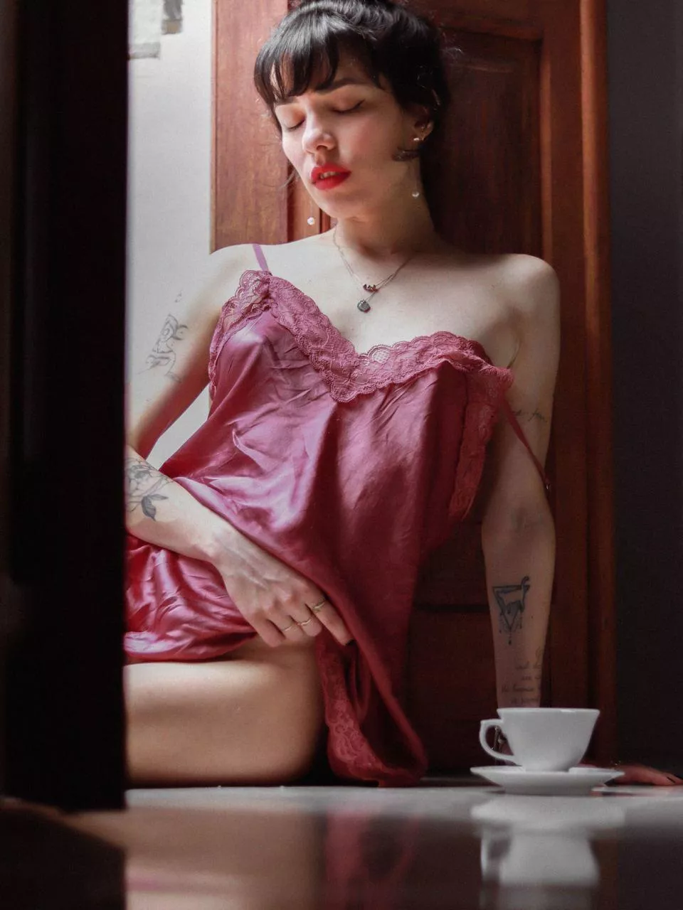 “I wanted to be with you alone and talk about the weather.”