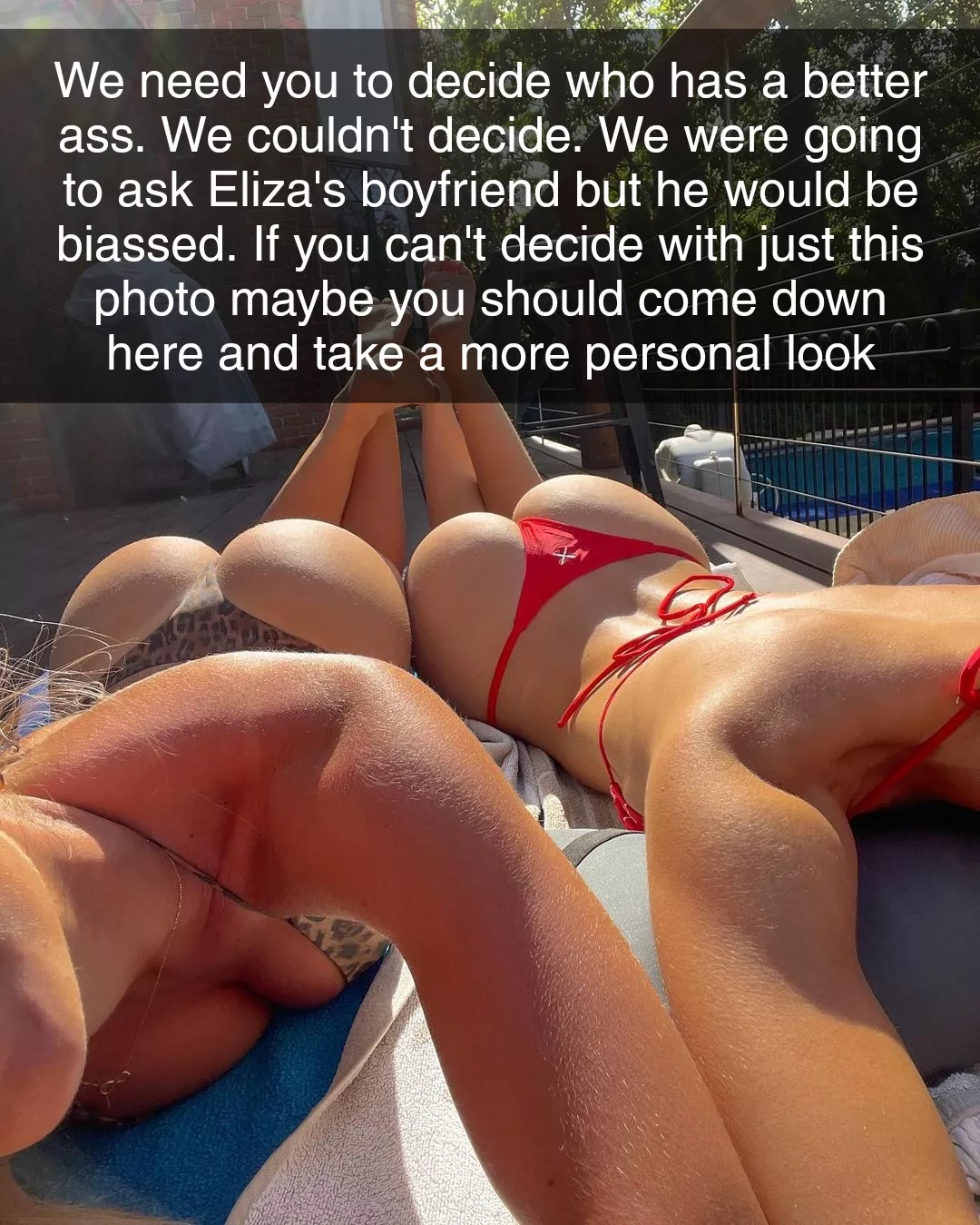 I was sitting upstairs with my friend when he got this from my GF's best friend. He laughed and showed me. He said  I was sitting upstairs with my friend when he got this from my GF's best friend. He laughed and showed me. He said