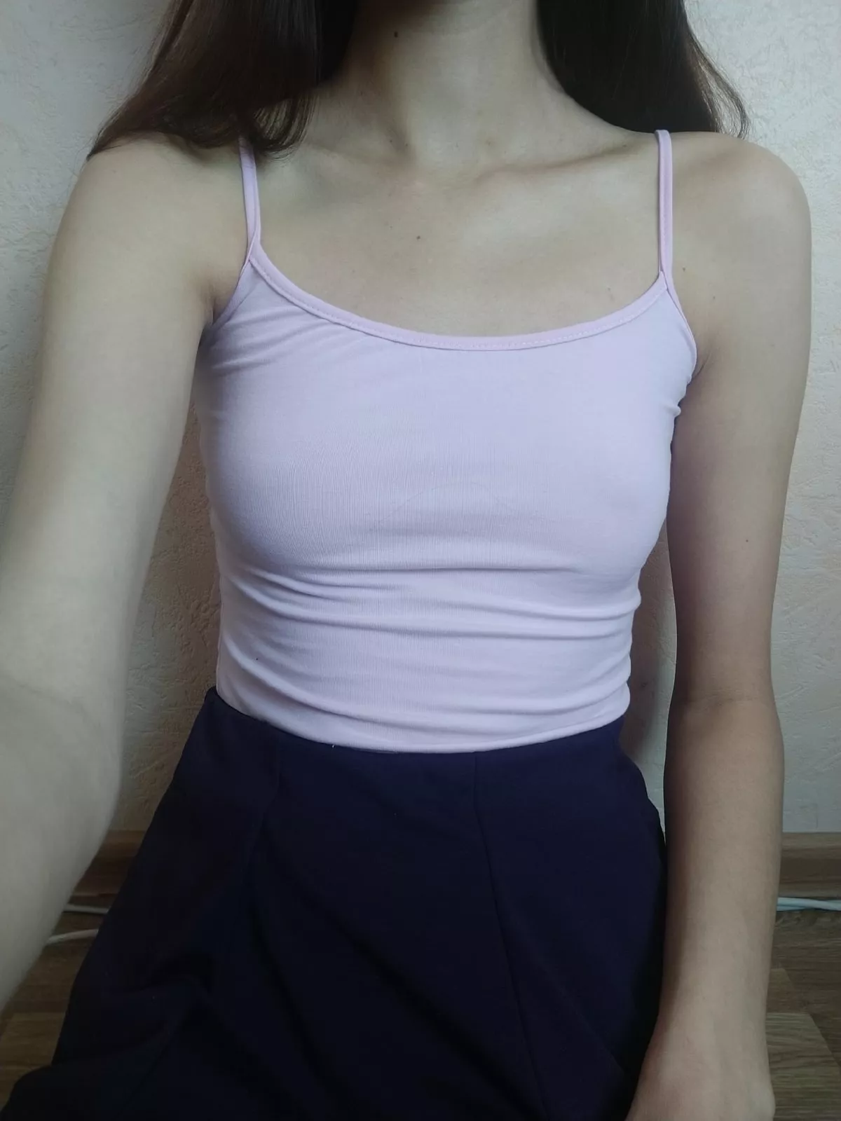 I was trying to make a schoolgirl costume. I think it looks sexy