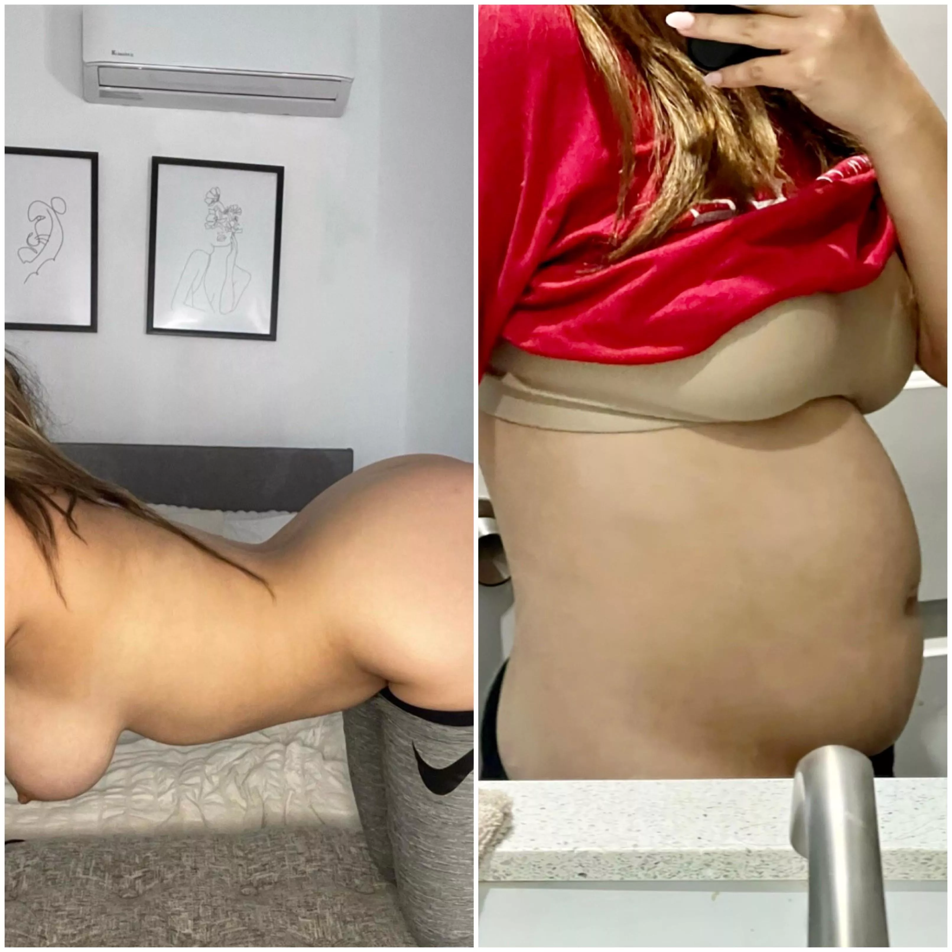 I went from slim thick to just thick…. 😩🐷