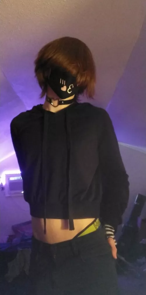 I went out like this today! I hope I look good! 💜