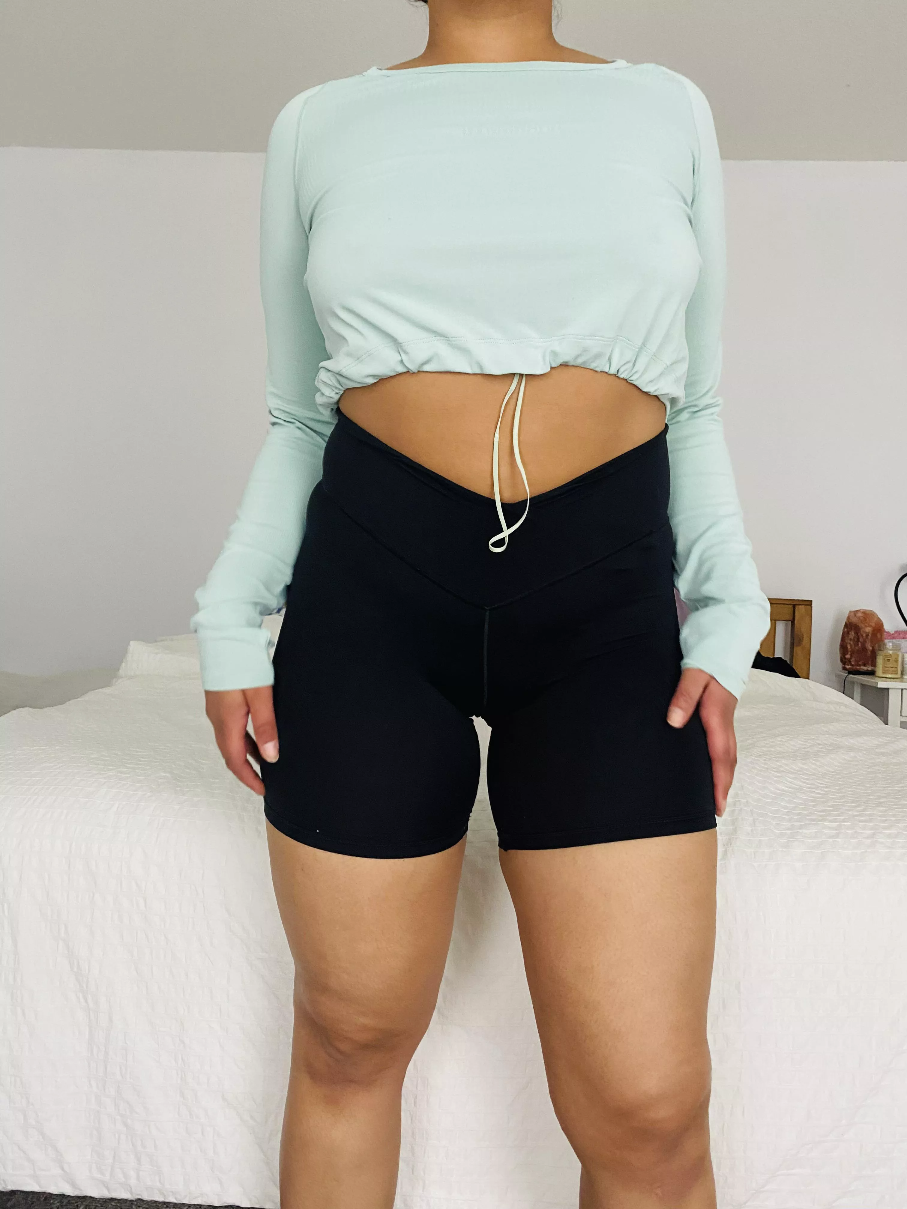 I went to the gym with no bra on today 😅