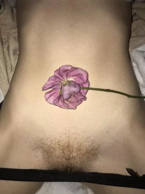 I wish my bf liked my hairy ginger pussy :(