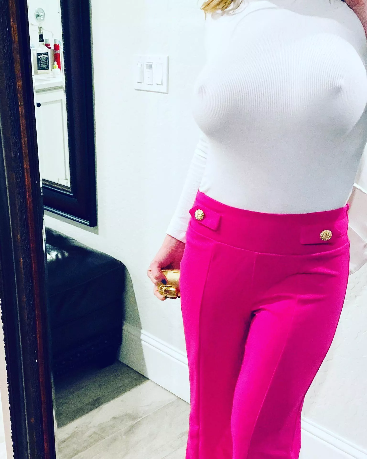 I wore this to the parents PTC meeting since they made us wear masks 😷. Good idea?