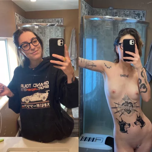 I would die inside a little if someone I knew recognized me… I would also be turned on (f23)