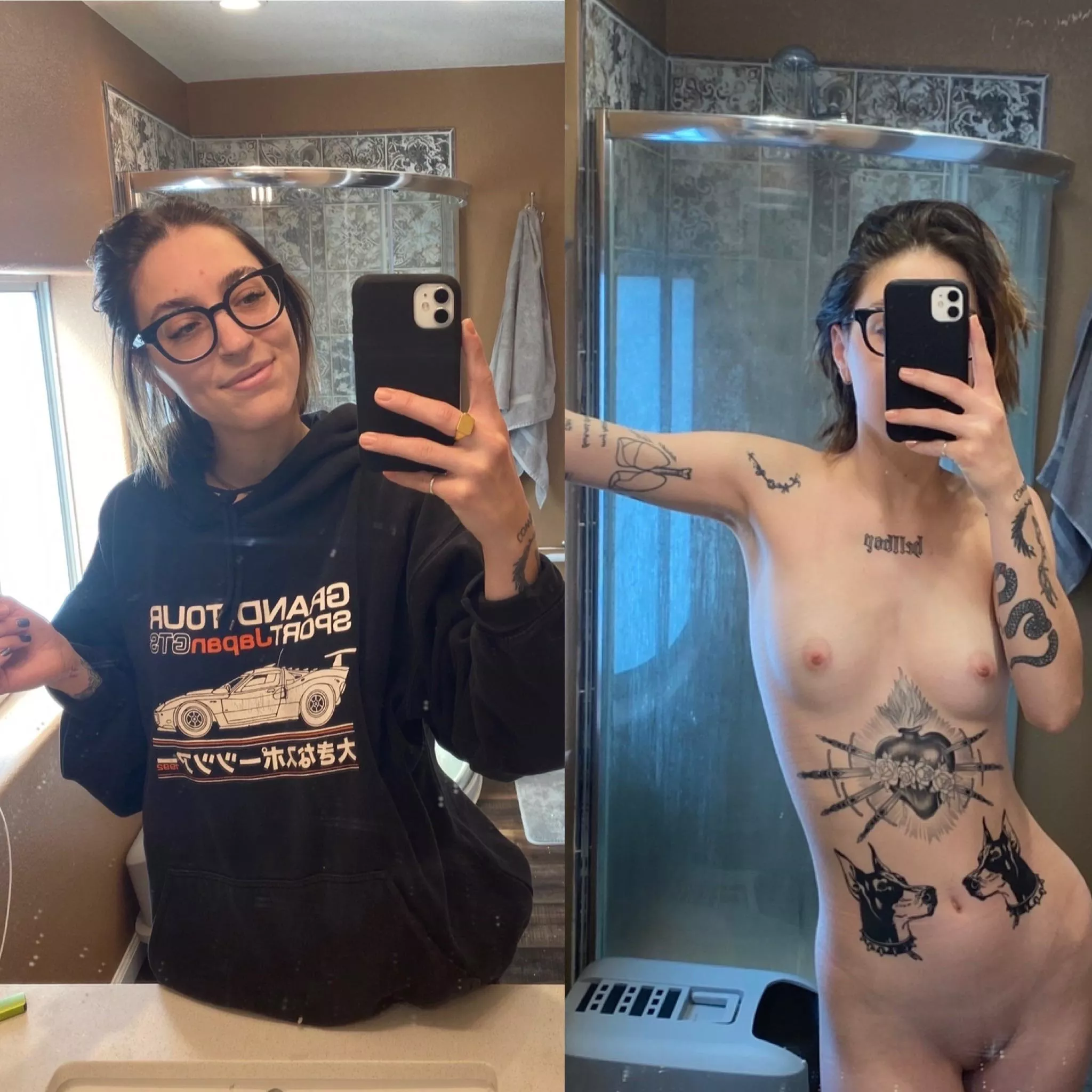 I would die inside a little if someone I knew recognized me… I would also be turned on (f23)