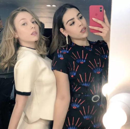 I would love someone to tease me till cum and make me eat it up for Ester Exposito and Danna Paola