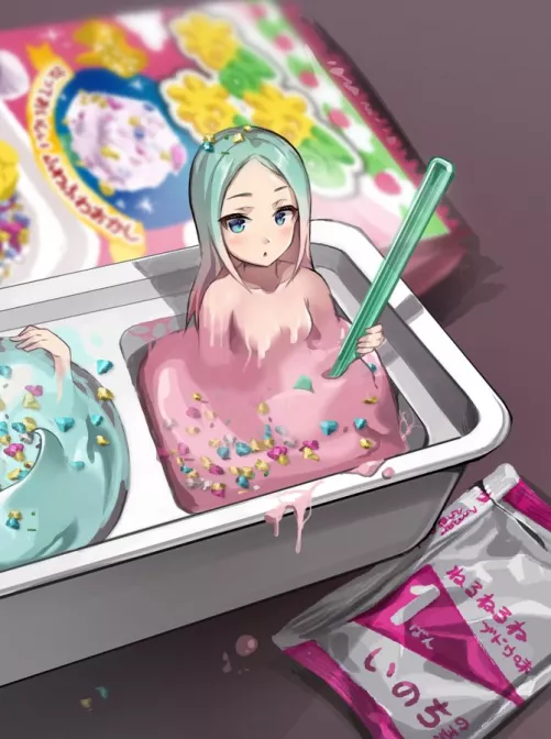 Ice cream waifu