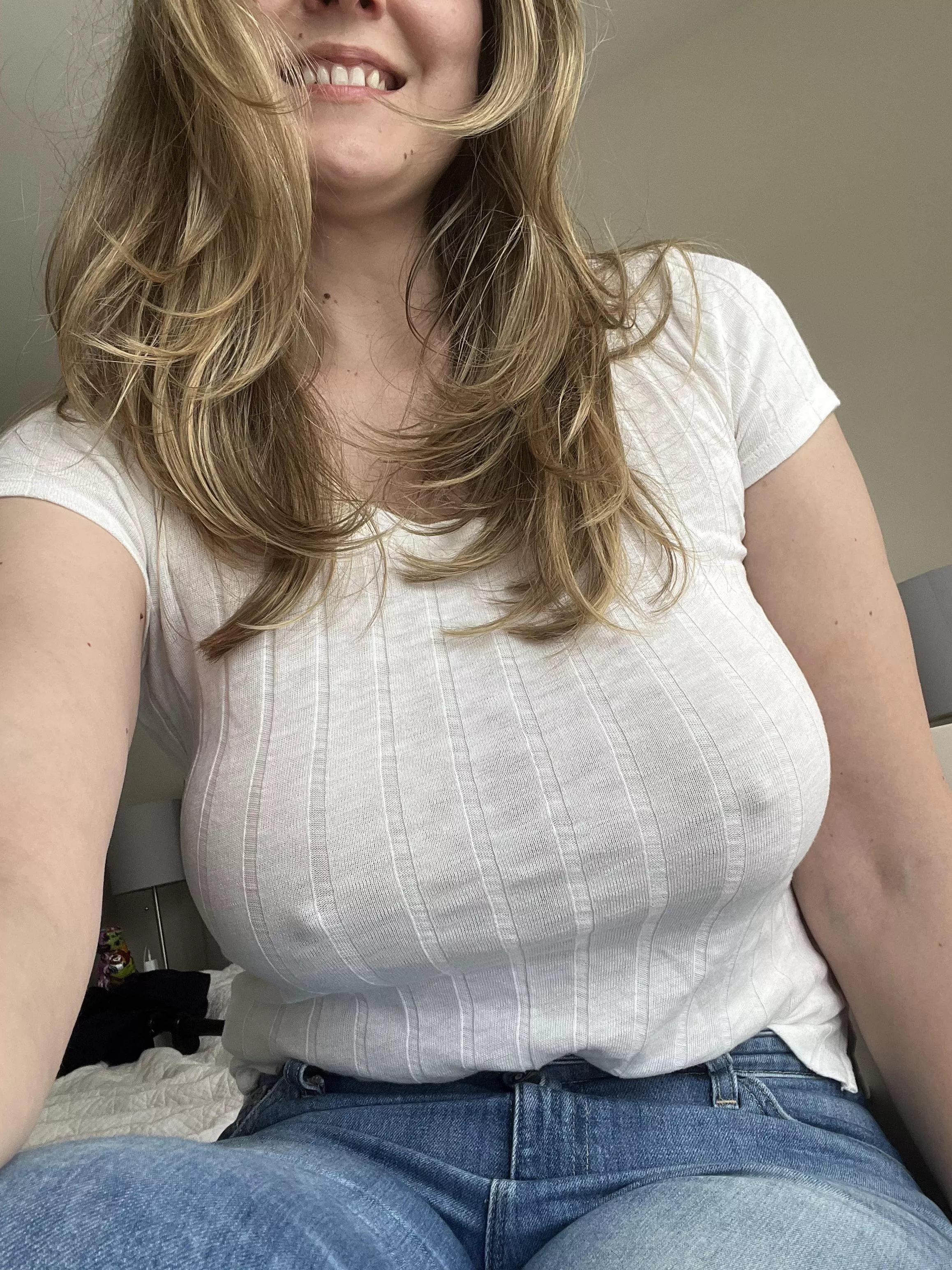 If I have to put on a bra, I’m not going :D