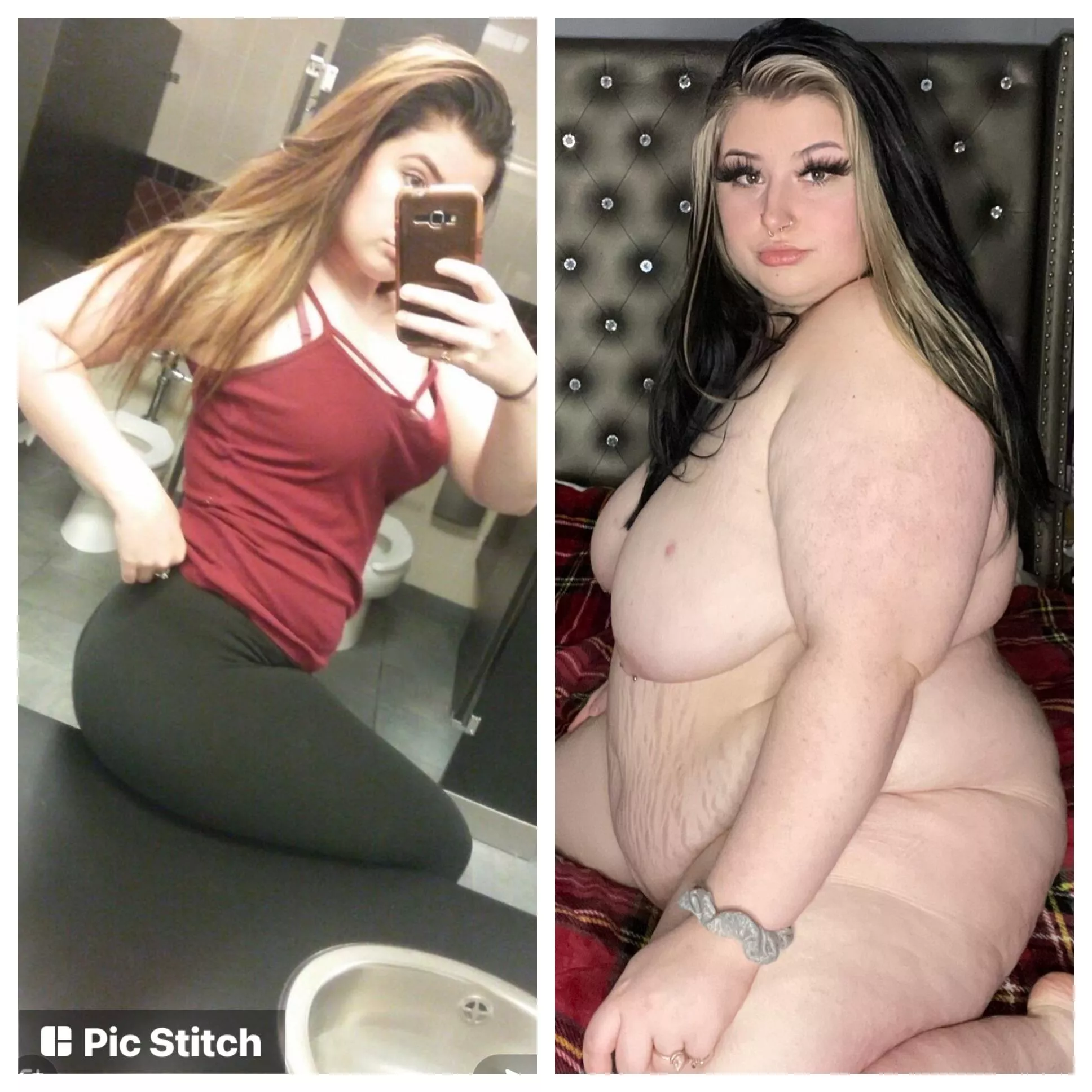 If the old me knew we would blow up like this I think she would have cut down on the pizza and cake🐷