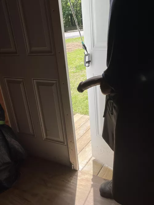 If the shed door is cracked that’s the sign.