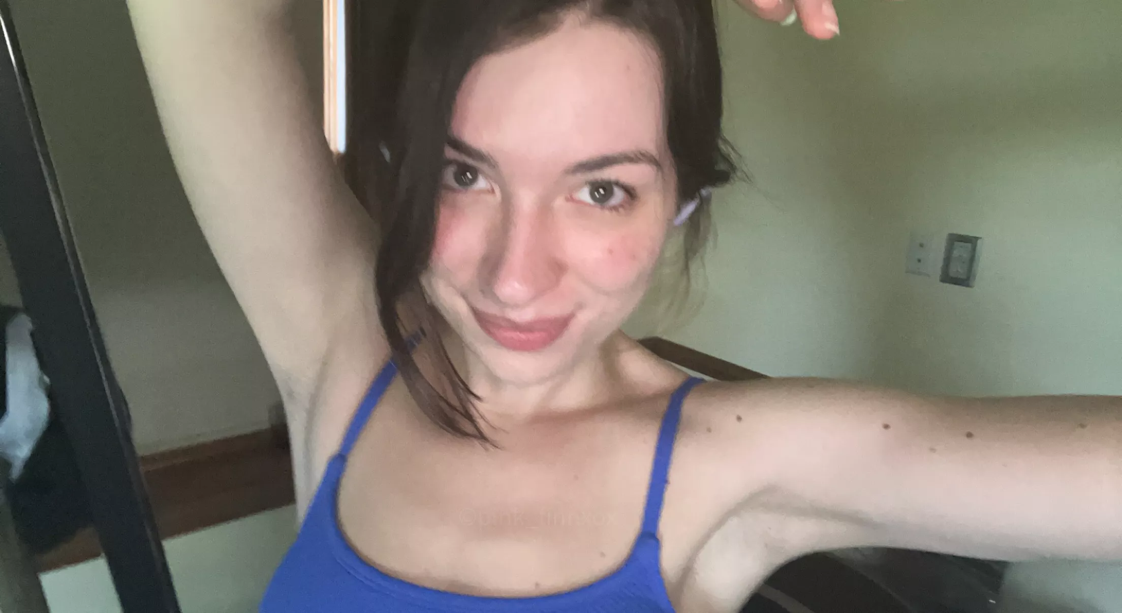 If you can’t tell by my rosy cheeks, I’m hot & sweaty :)