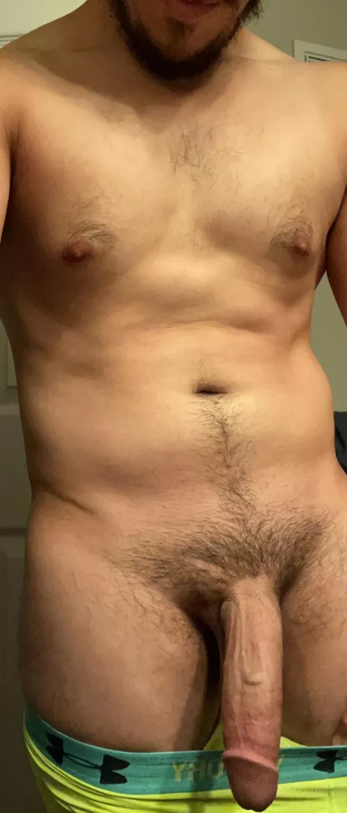 If you like my cock… I think you have to suck or fuck me now. I think that’s how it works.