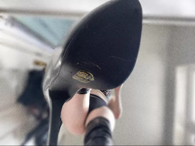 If you’re gonna cum, it’ll be on my boots and then you’ll spend the next ten minutes after worshipping them! [domme]