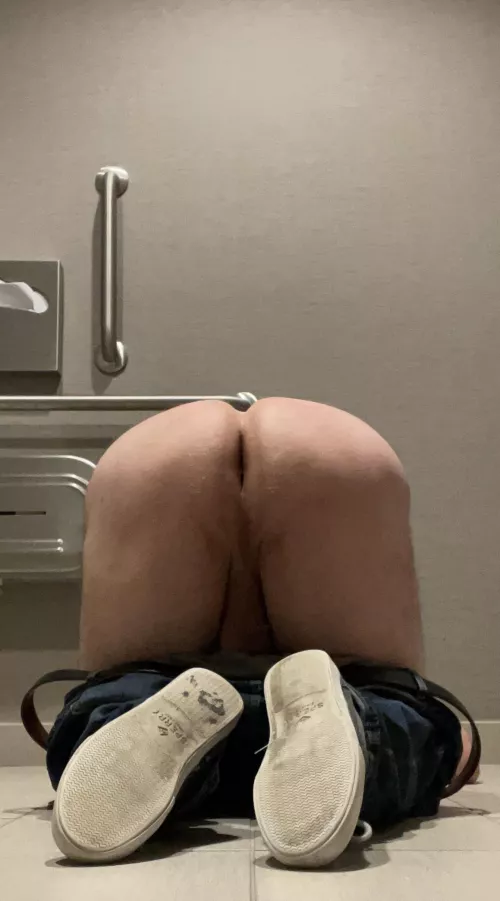 I’ll be in the office bathroom waiting